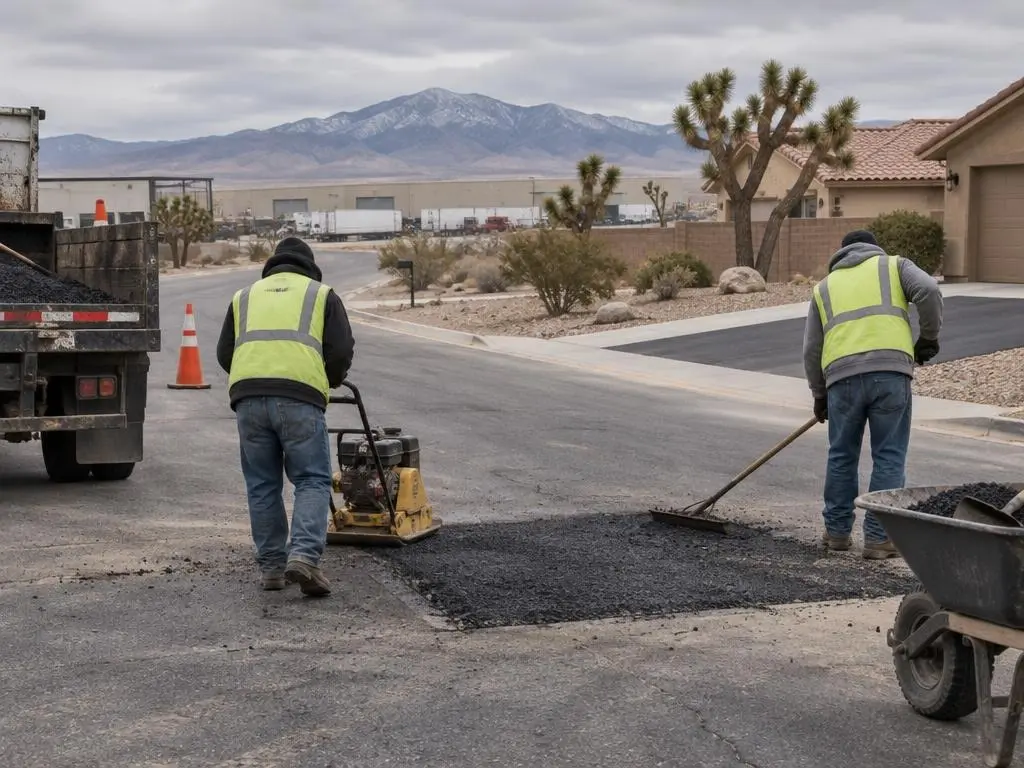 Pothole Repair & Patching in Victorville, CA